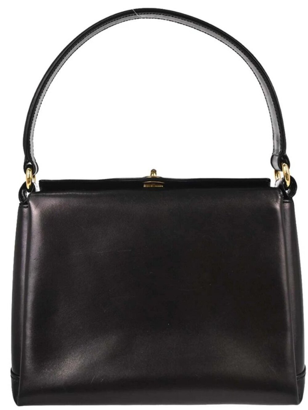 Gucci Black Leather Handbag NQ02017